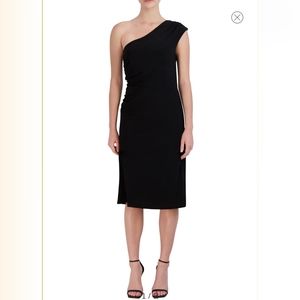 Asymmetrical Velvet Dress